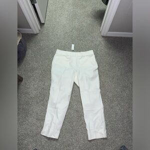 White loft curvy pants